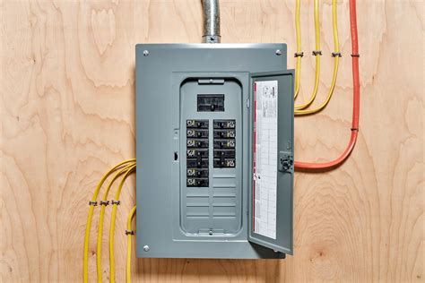 electrical breaker box in residential|breaker box with outlets.